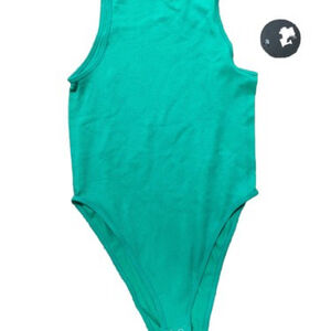 Tank Top bodysuit turquoise size small